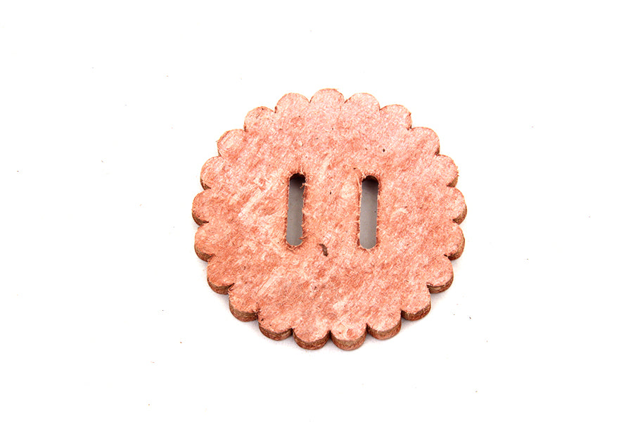 Natural Leather Concho Rosette 2",Y