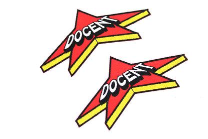 Docent Star Patch Set