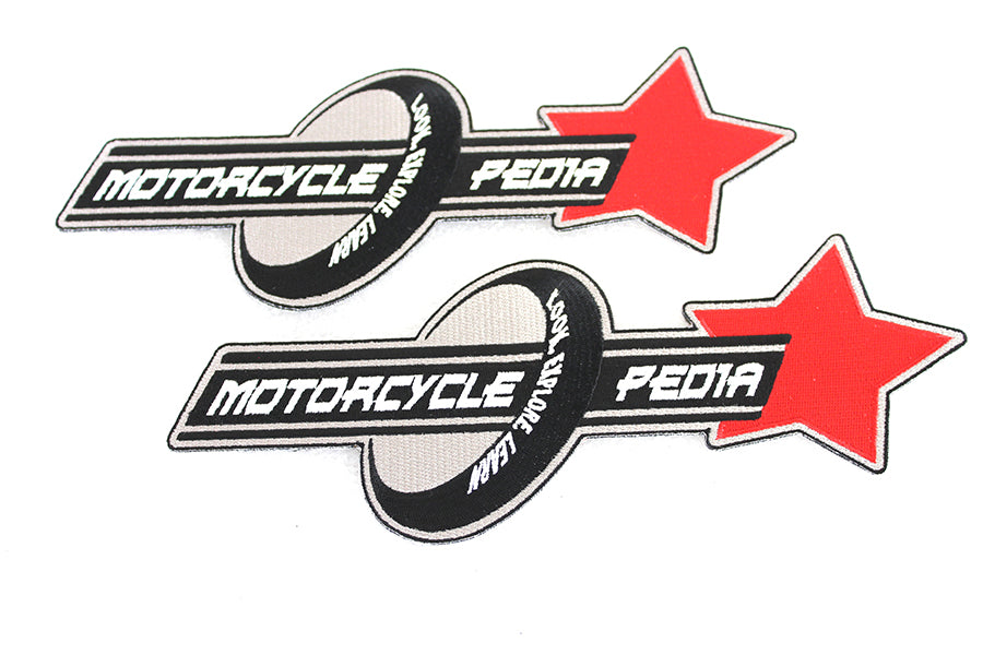 Motorcyclepedia Back Patch Set