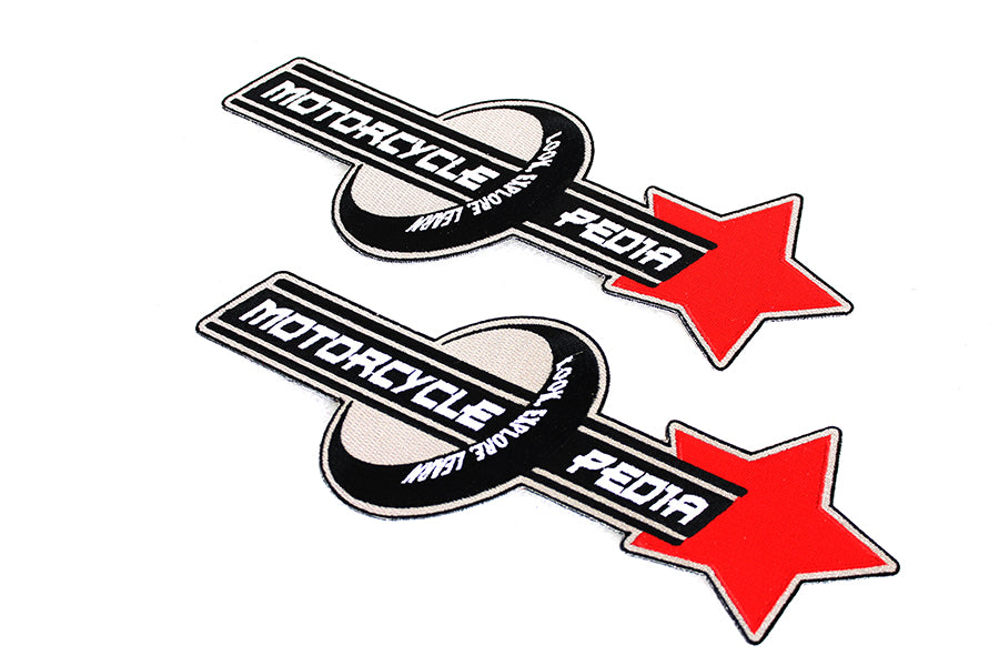 Motorcyclepedia Back Patch Set