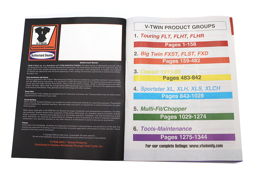 2025 V-Twin Product Guide