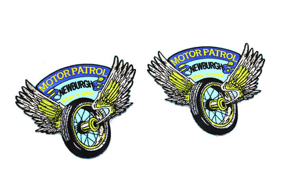 Police Motor Patrol Newburgh, NY Patches