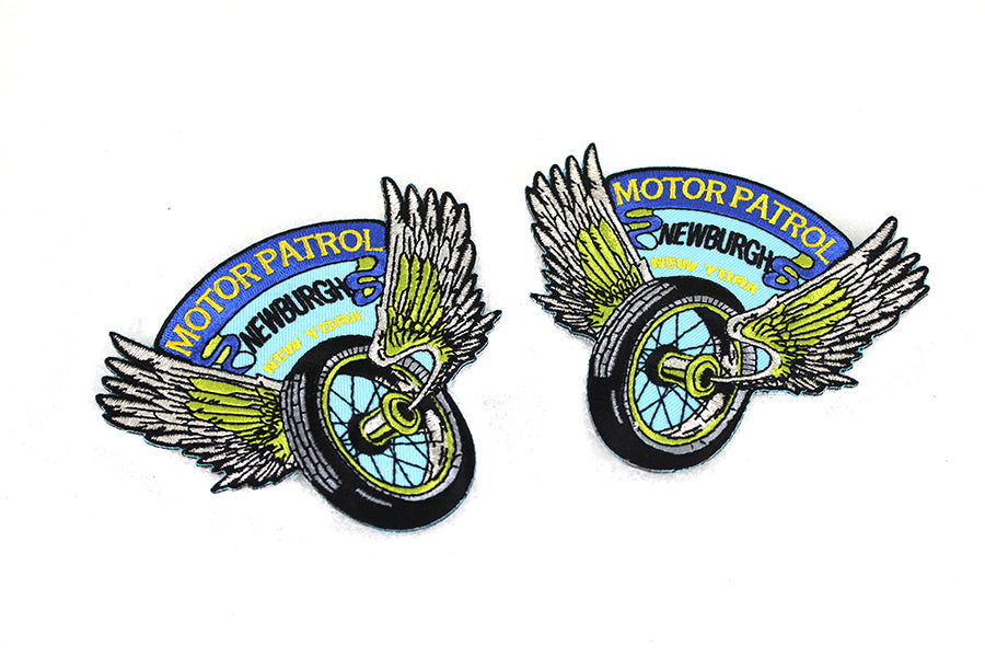 Police Motor Patrol Newburgh, NY Patches