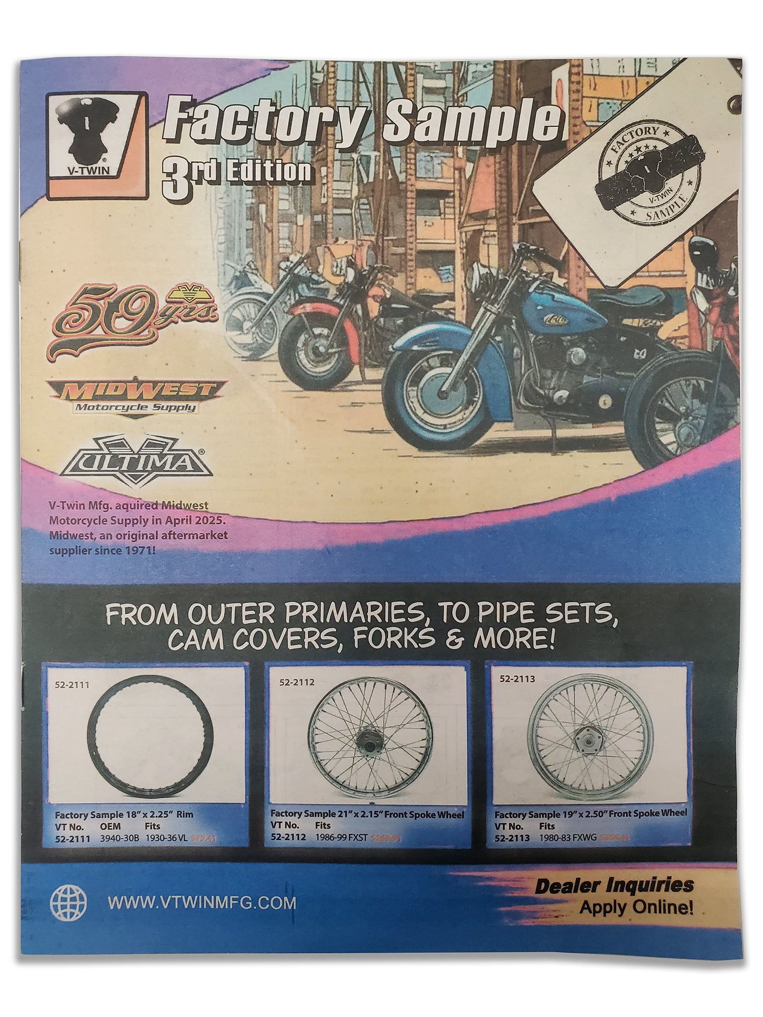Factory Sample Catalog Supplement