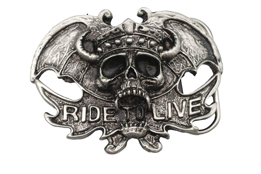 Ride To Live Belt Buckle