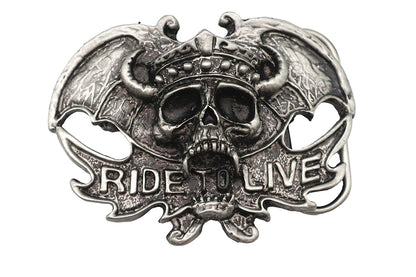 Ride To Live Belt Buckle