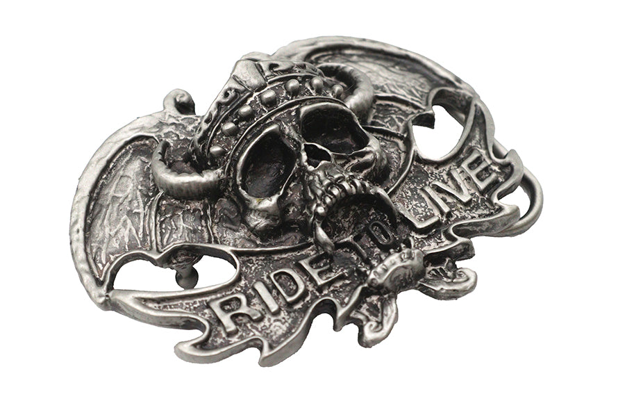 Ride To Live Belt Buckle