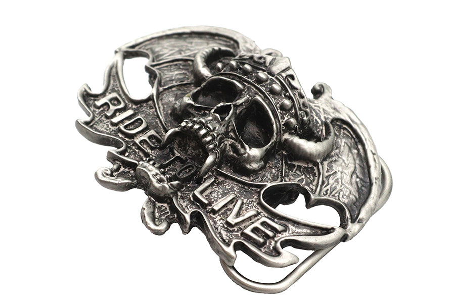 Ride To Live Belt Buckle