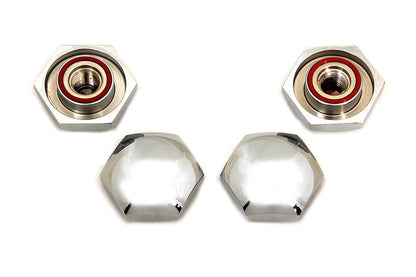 Rocker Shaft End Nut Stock Chrome