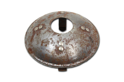 Rear Hub Cap Raw Steel