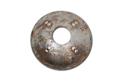 Rear Hub Cap Raw Steel