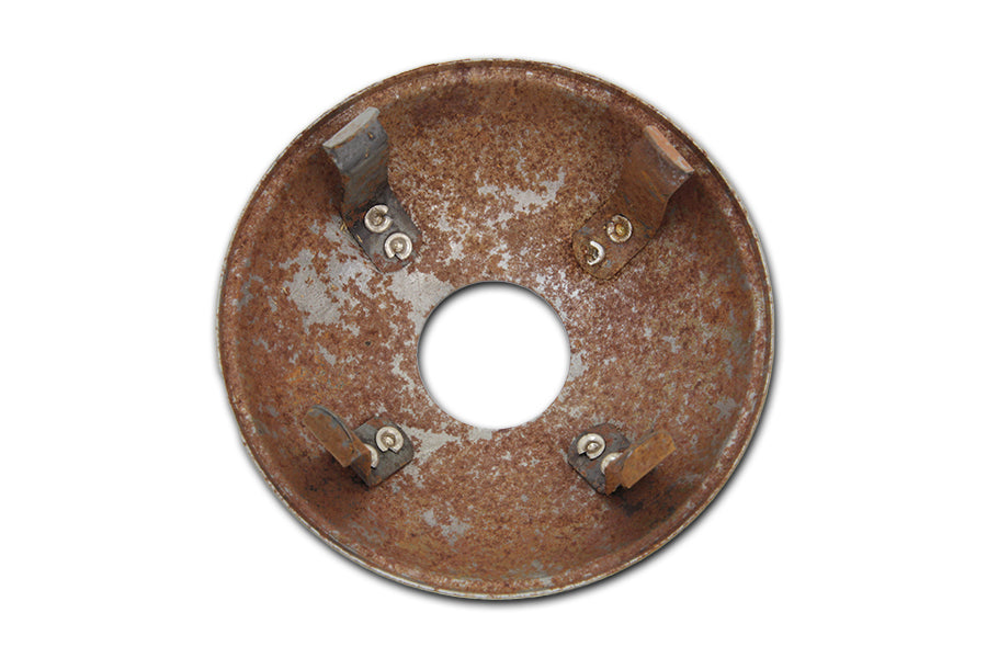 Rear Hub Cap Raw Steel