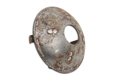 Rear Hub Cap Raw Steel