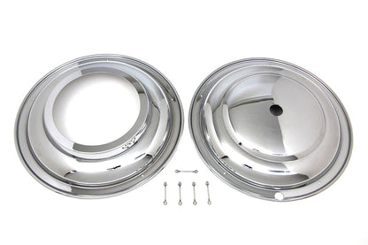 16 Front Wheel Cover Set Chrome