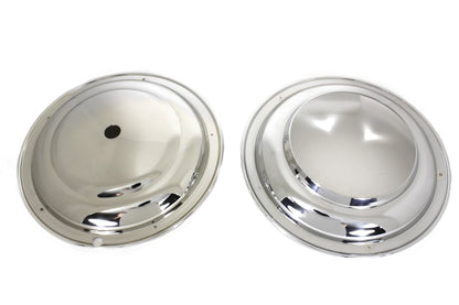 16 Star Hub Wheel Cover Set Chrome