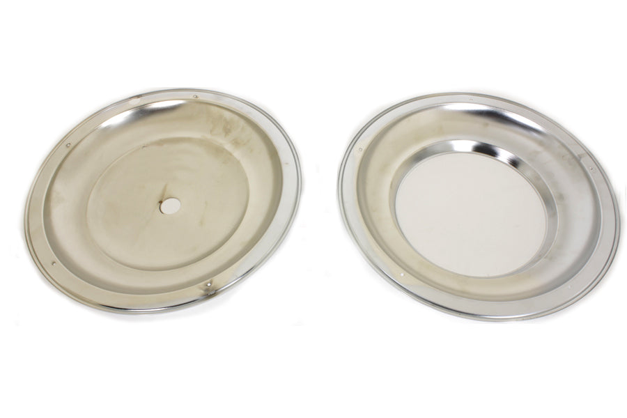 16 Star Hub Wheel Cover Set Chrome
