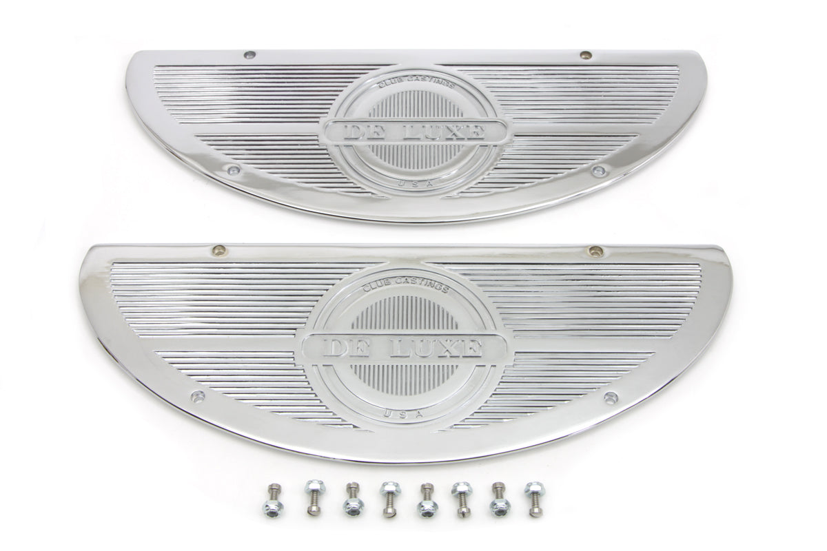 Deluxe Footboard Insert Chrome