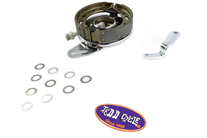 45 Chrome Rear Brake Backing Plate Assembly