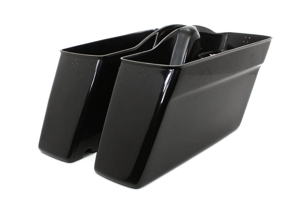 Black Saddlebag Bottom Set