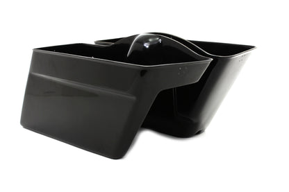 Black Saddlebag Bottom Set