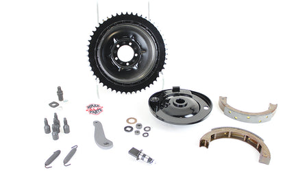 1936 EL Rear Brake Assembly