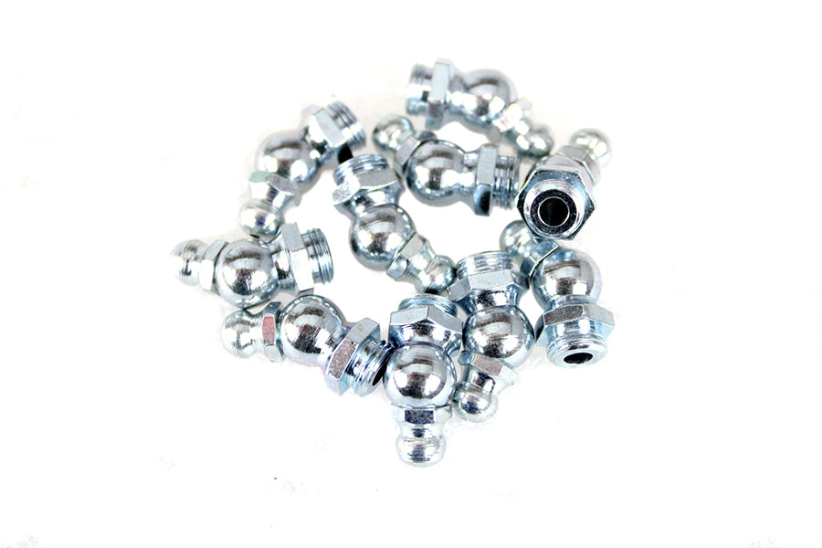 Alemite Grease Fitting White Zinc