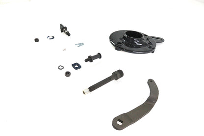 45 WL Rear Brake Backing Plate Kit Black