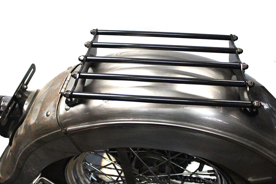 Wyatt Gatling Vintage Black Luggage Rack