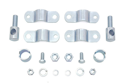 Windshield Eye Bolt and Clamp Set Zinc
