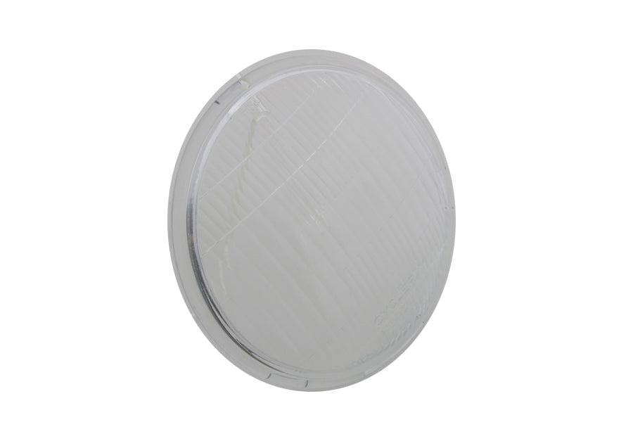 Spring Fork Headlamp Glass Lens Clear 6.5",