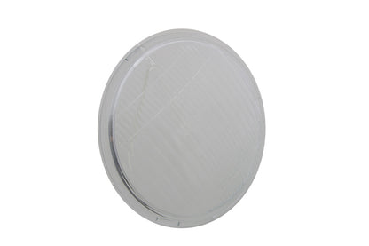 Spring Fork Headlamp Glass Lens Clear 6.5",