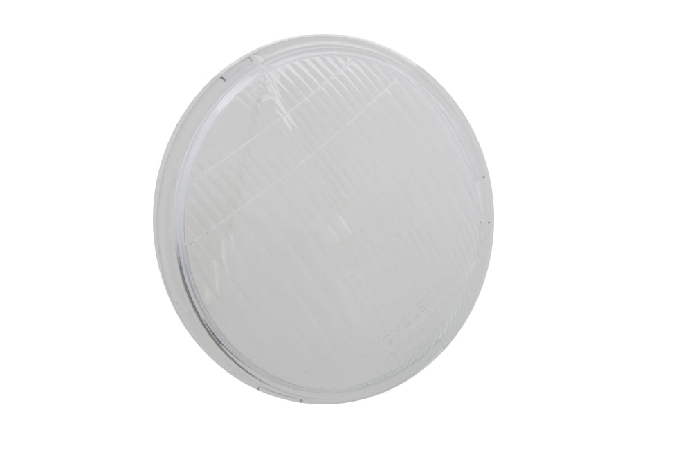Spring Fork Headlamp Glass Lens Clear 6.5",
