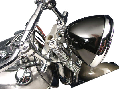 Spring Fork Top Triple Tree Inline Chrome