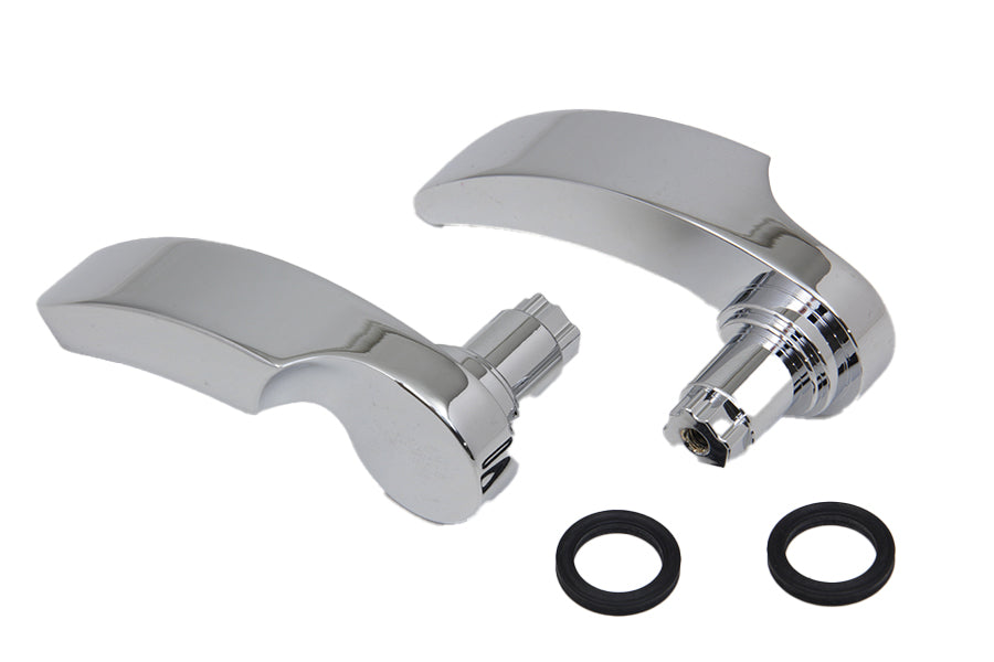 Chrome Saddlebag Handle Kit