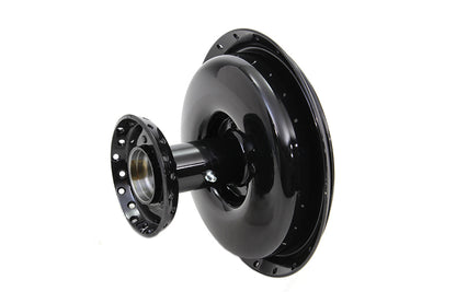 Front Wheel Hub and Brake Drum Black