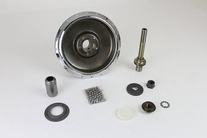 45 W Front Wheel Hub Assembly Chrome
