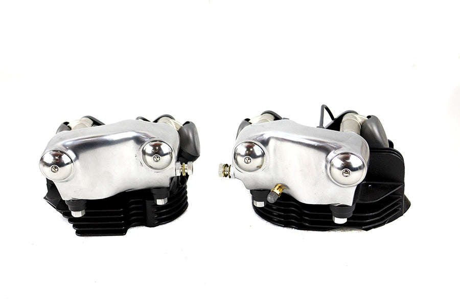 1936 EL Knucklehead Cylinder Head Set Black