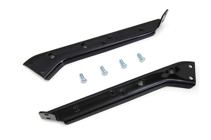Black Saddlebag Guard Kit Brackets