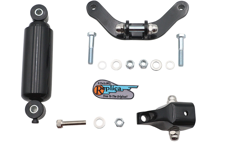 Retro Spring Fork Shock Assembly Black
