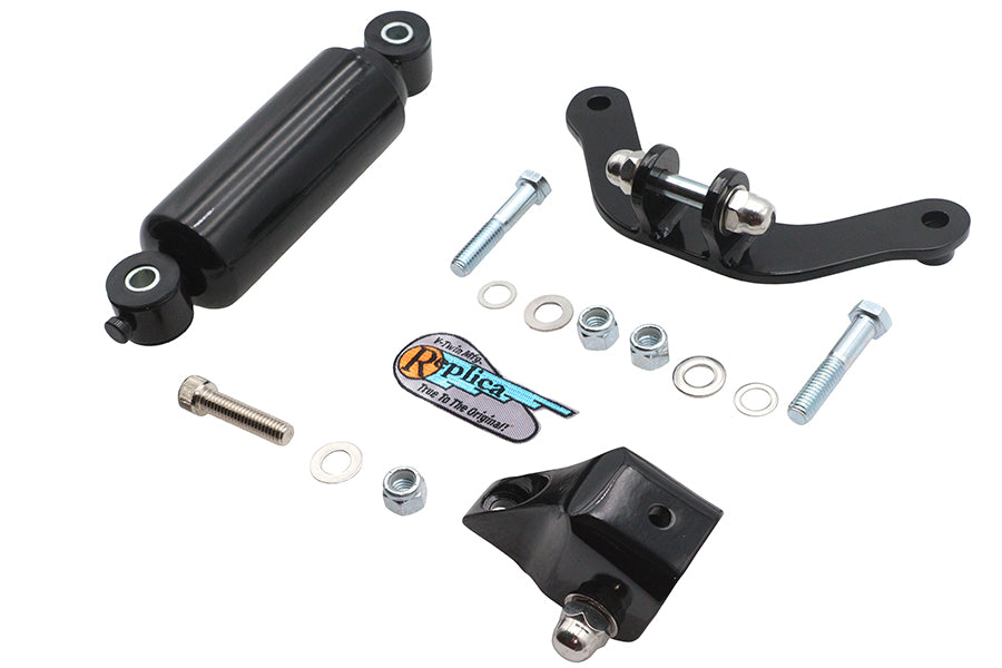 Retro Spring Fork Shock Assembly Black