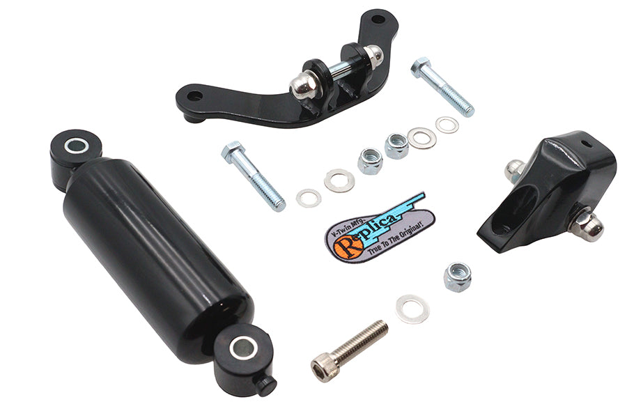 Retro Spring Fork Shock Assembly Black