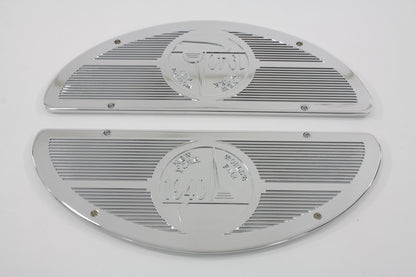 Chrome World's Fair 1940 Footboard Mats