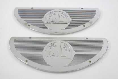 Chrome World's Fair 1940 Footboard Mats