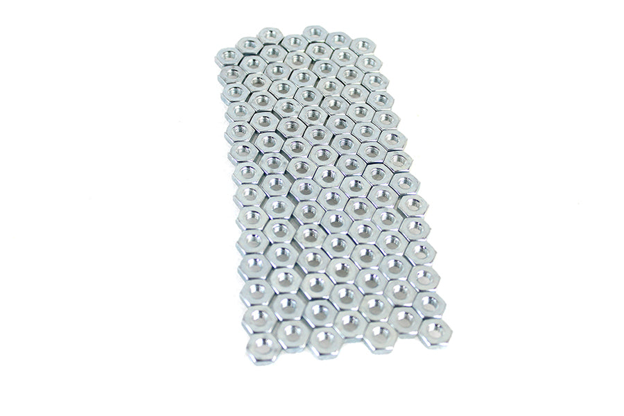 12-28 Hex Nut Zinc Plated