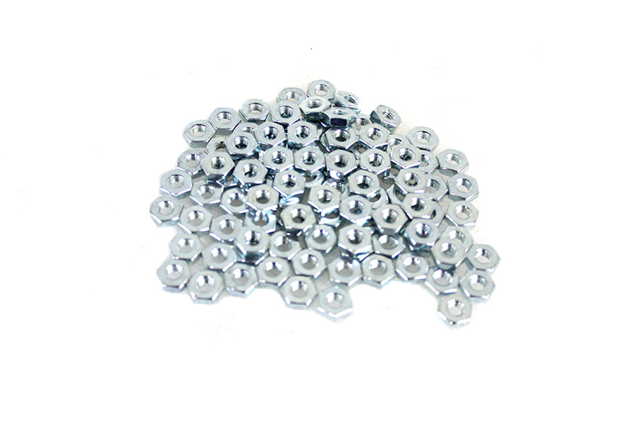 12-28 Hex Nut Zinc Plated