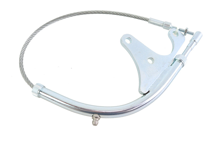 45 W Clutch Cable Assembly Zinc Plated