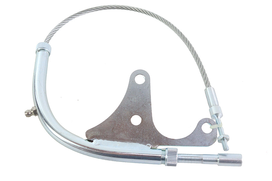 45 W Clutch Cable Assembly Zinc Plated