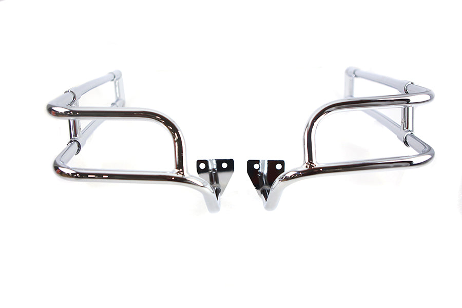 Chrome Saddlebag Rail Set