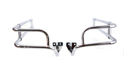 Chrome Saddlebag Rail Set