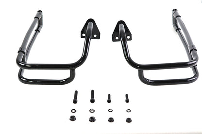 Black Saddlebag Rail Set